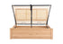 Corxley Rattan Ottoman Bed Oak